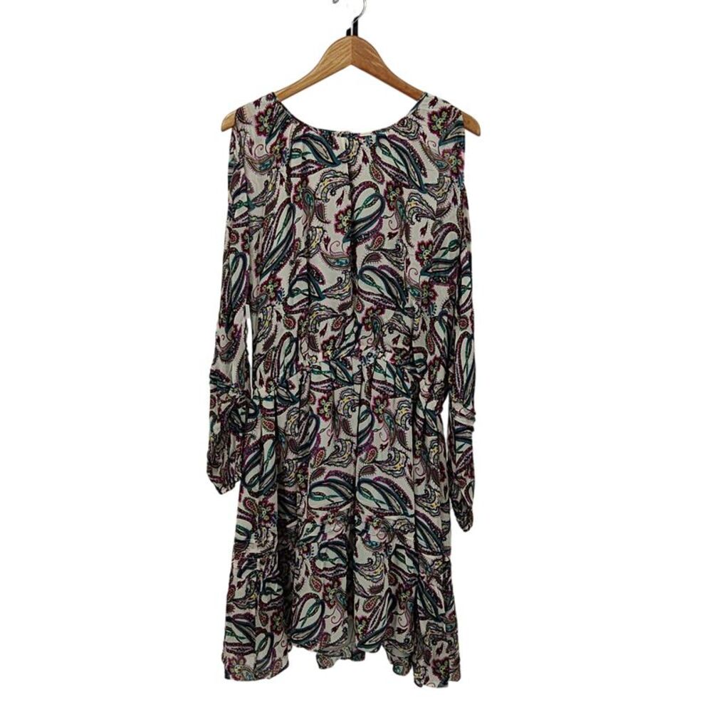 Ruti Women The Reflection Long Sleeve Dress Pinkpaisley Pink Paisley XL